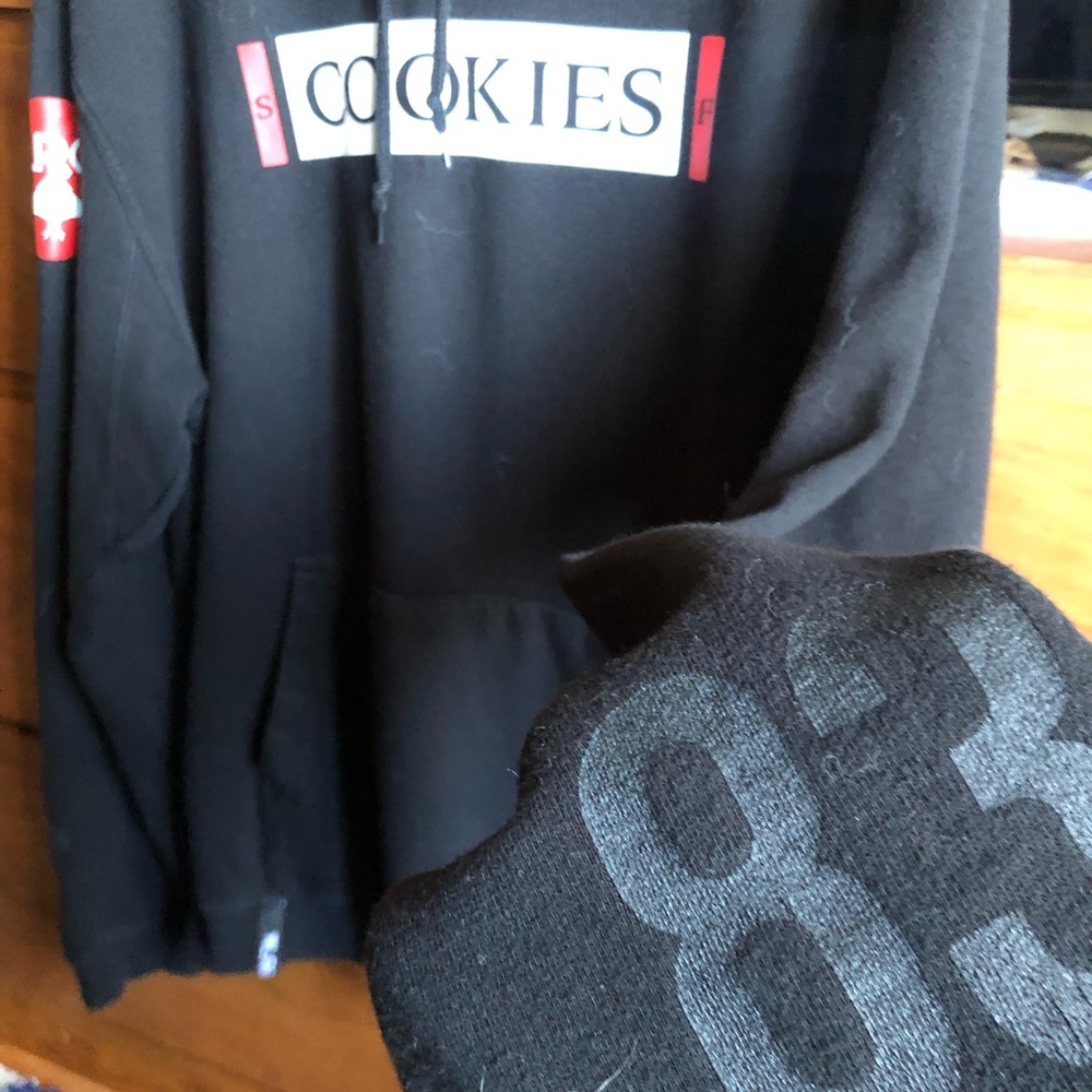 black cookies hoodie